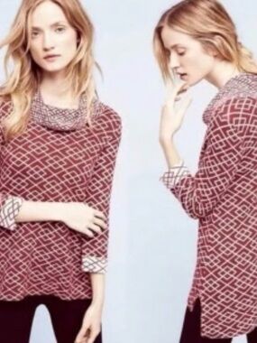 Anthropologie Moth Galena Alpaca
Blend Cowl Neck Sweater